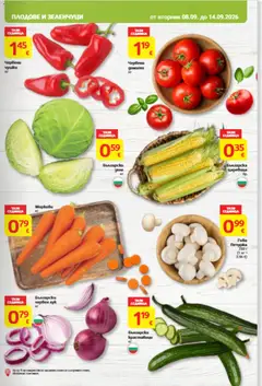 Преглед на T Market Cедмична брошура - Офертите са валидни от 08.09.2026 | Страница: 9