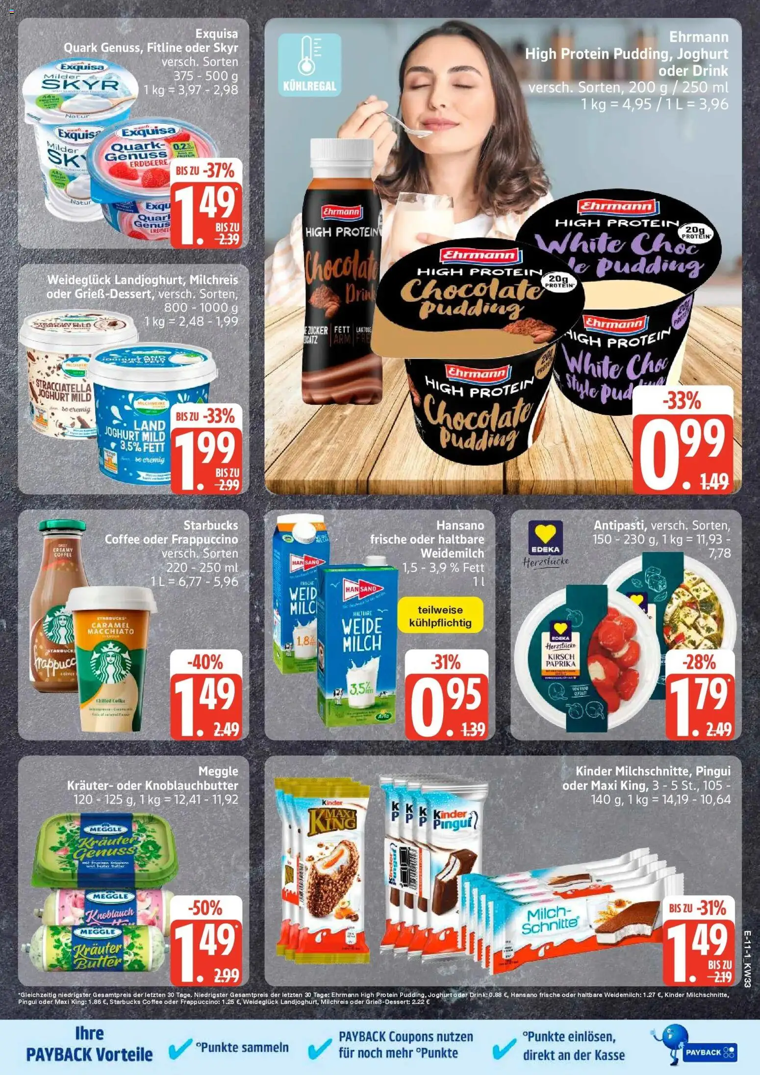 Marktkauf Prospekt Grevesmühlen (ab 10.08.2026) » Angebote online | Seite: 11 | Produkte: Joghurt, Skyr, Exquisa, Paprika