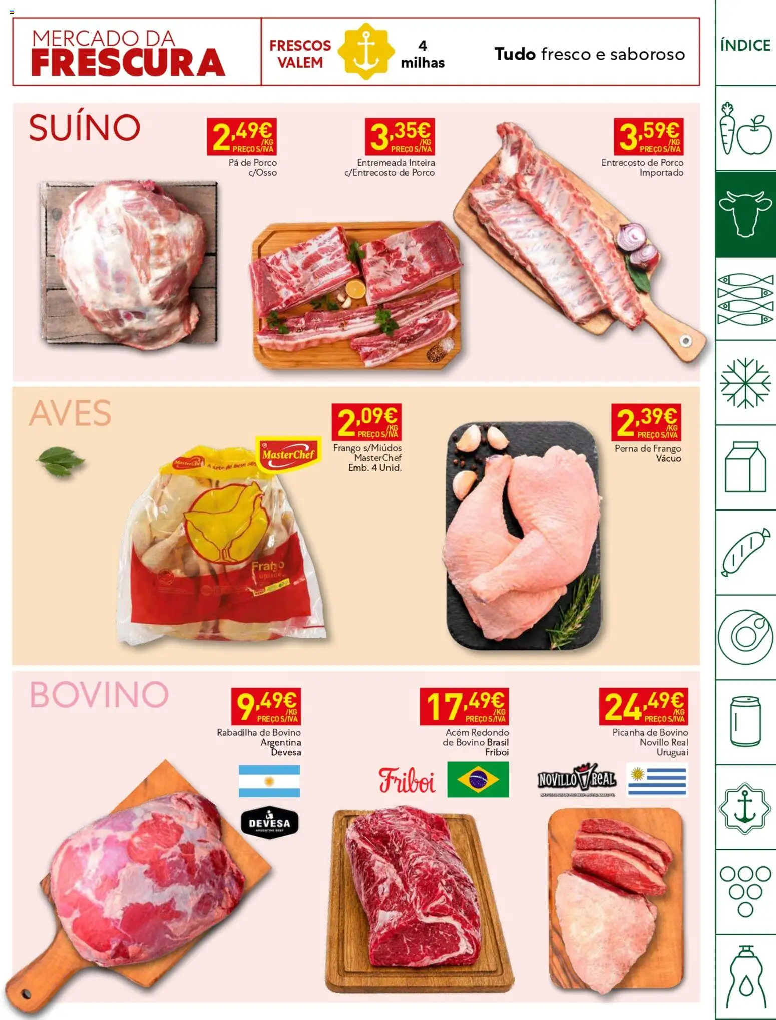 Recheio folheto Horeca │ válido de 20/10/2026 | Página: 5 | Produtos: Frango, Pá de porco, Entremeada, Pá