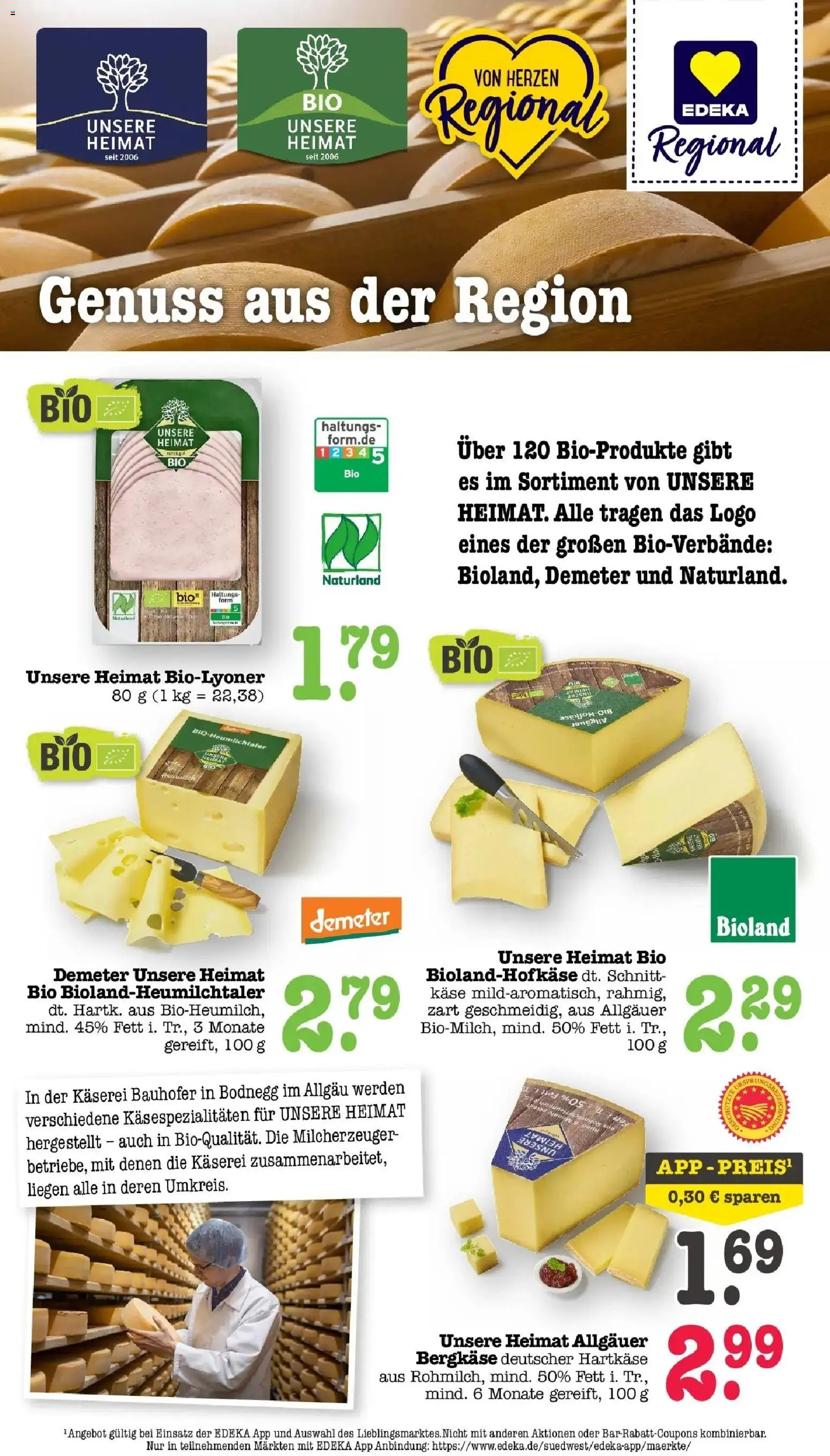 Edeka Prospekt Heidelberg – gültig ab 27.07.2026 | Seite: 24 | Produkte: Käse