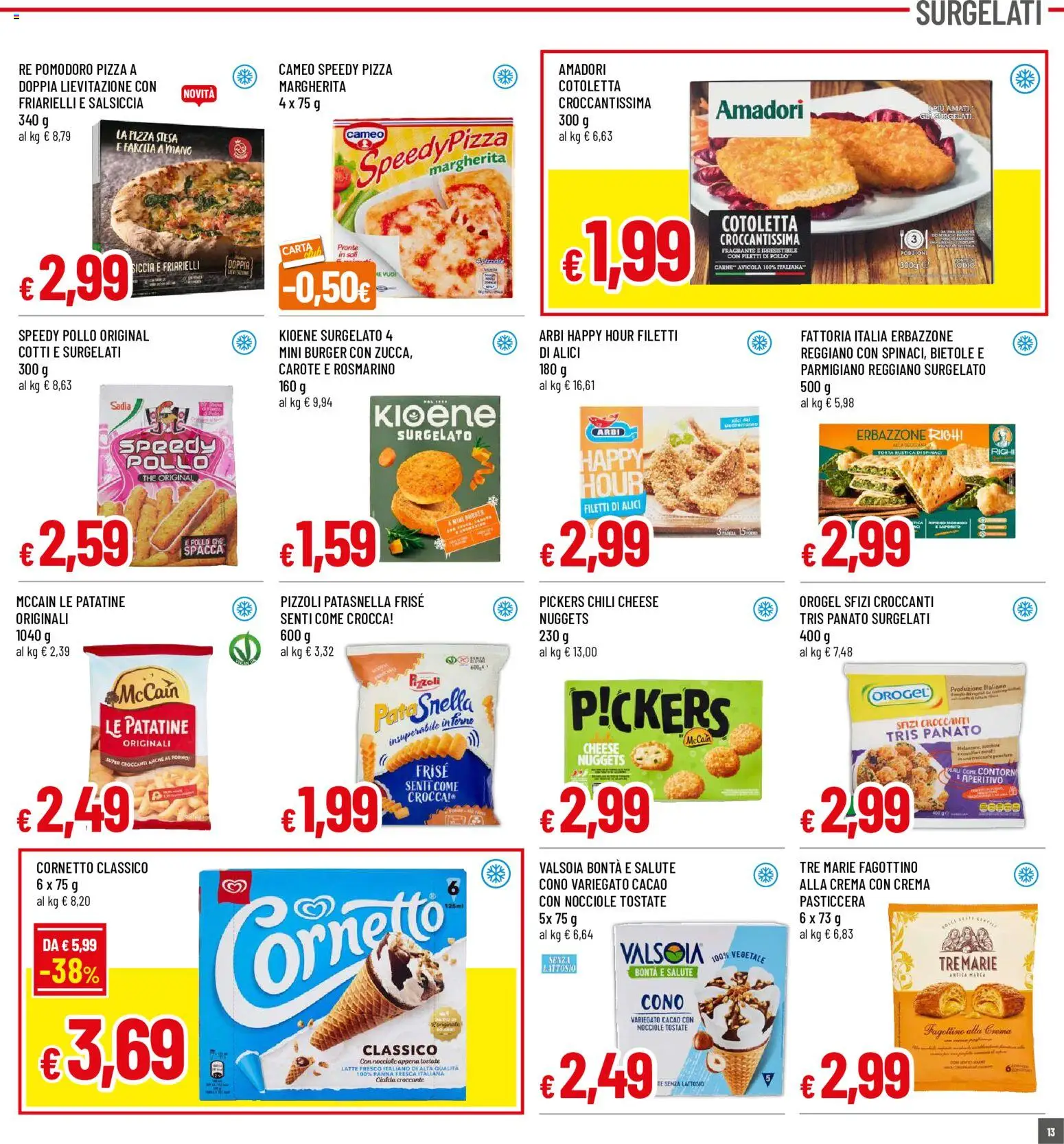 Volantino Galassia del 15/10/2026 | Pagina: 13 | Prodotti: Pollo, The, Parmigiano reggiano, Aperitivo