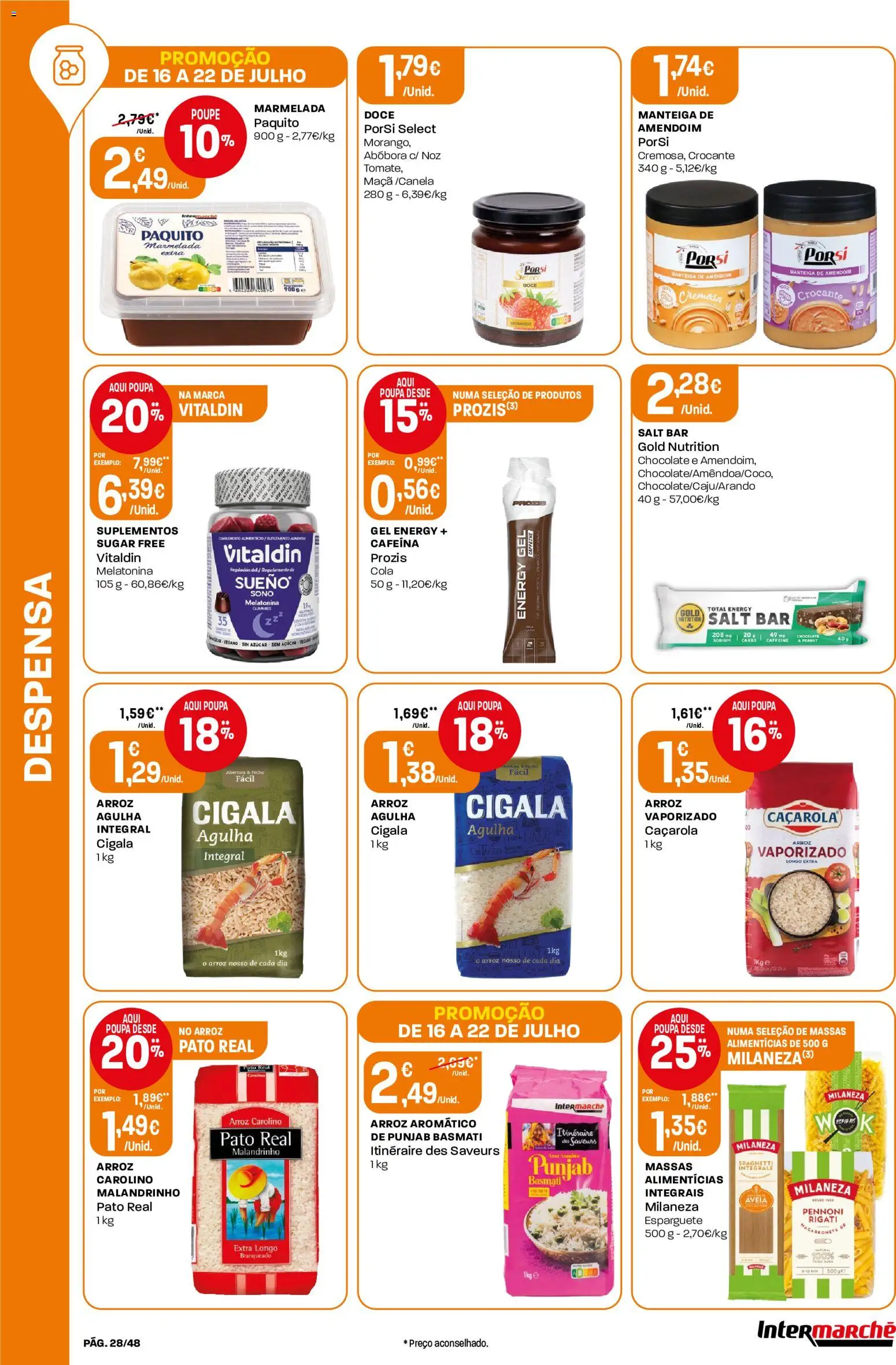 Intermarché folheto │ válido de 16/07/2026 | Página: 28