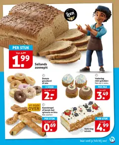 Hoogvliet folder - Voorbeeld van een folder van Hoogvliet, geldig van 17.06.2026 | Pagina: 13 | Producten: Spinazie, Donuts, Oven, Feta
