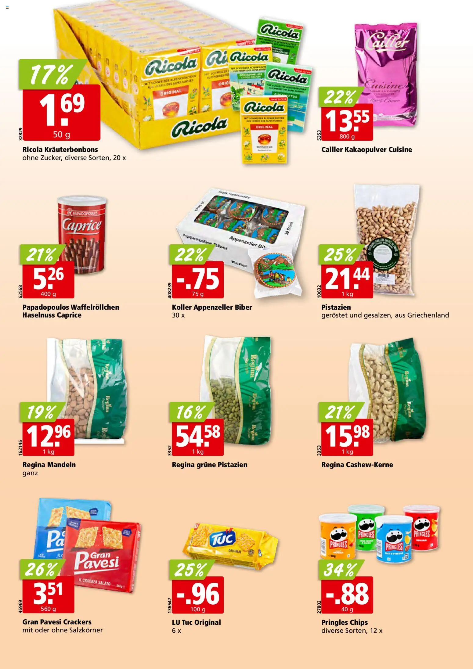 Aligro aktionen – gültig ab 14.09.2026 | Seite: 20 | Produkte: Cracker, Chips
