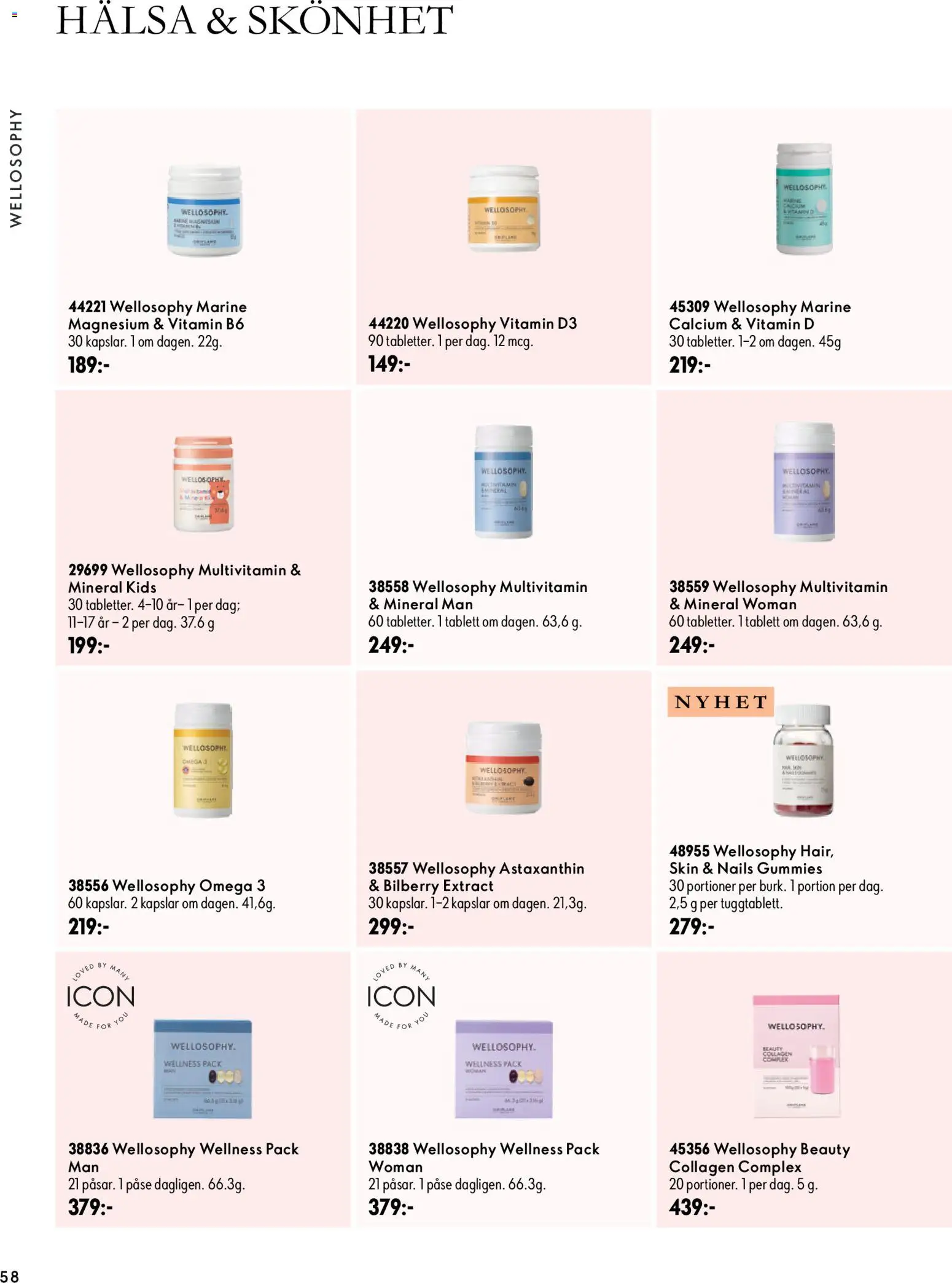 Oriflame reklamblad aktuell från 07/10/2026 | Sida: 58