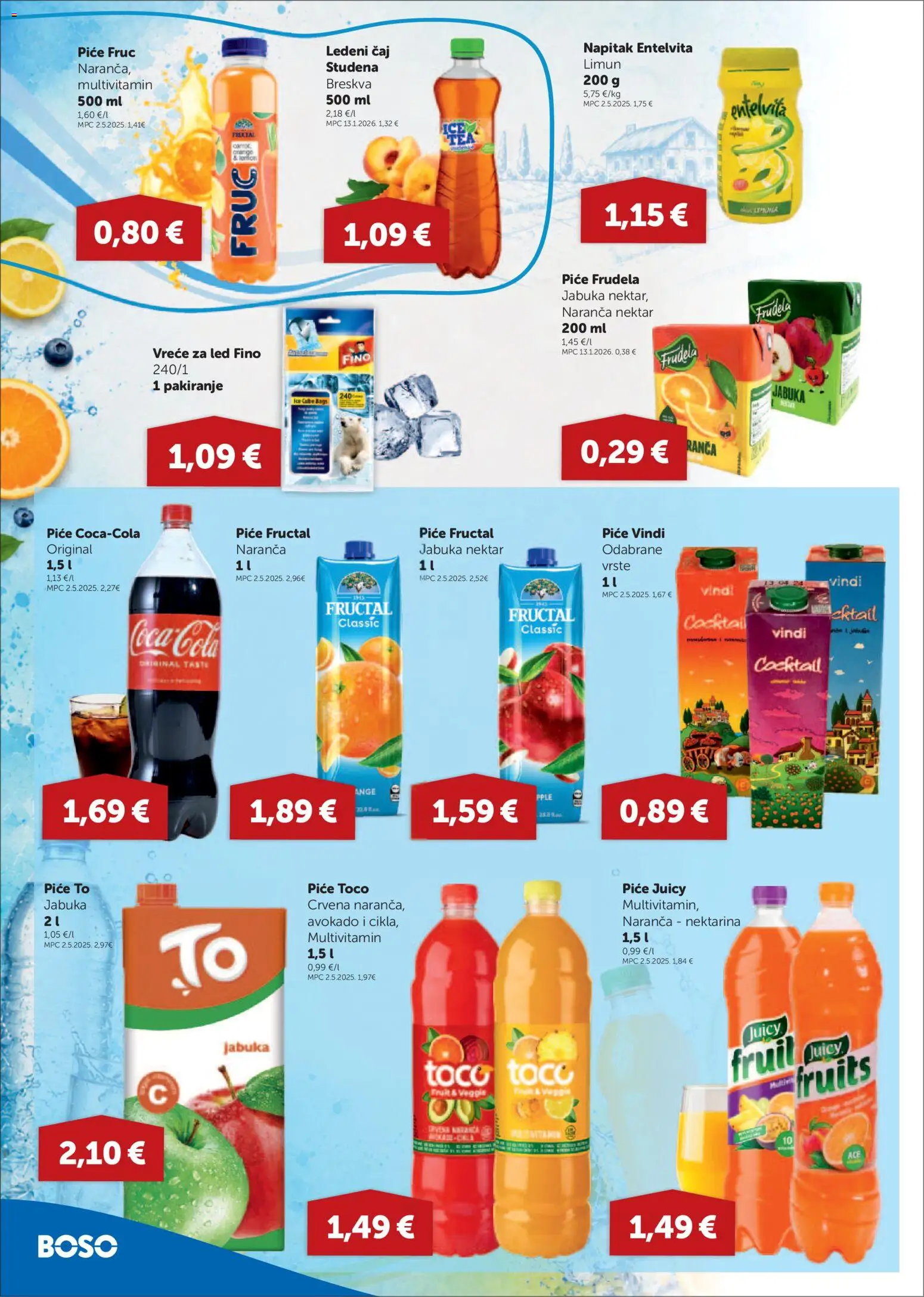 Boso katalog | vrijedi od 10.09.2026 | Stranica: 10 | Proizvodi: Limun, Led, Breskva, Multivitamin
