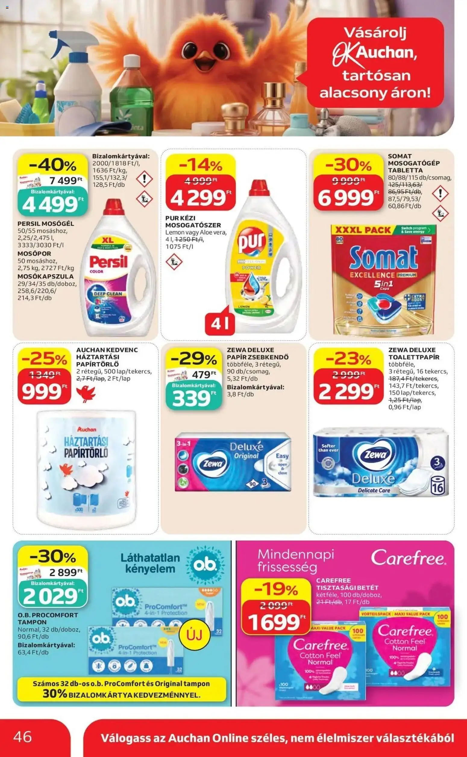 Auchan akciós ujság - amely érvényes a következő dátumtól: 30.04.2026 | Oldal: 46
