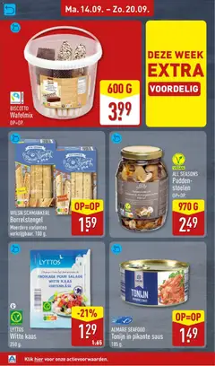 ALMARE SEAFOOD Tonijn in pikante saus, Tonijn in pikante saus - Voorbeeld van een folder van Aldi, geldig van 14-09-2026 | Pagina: 16