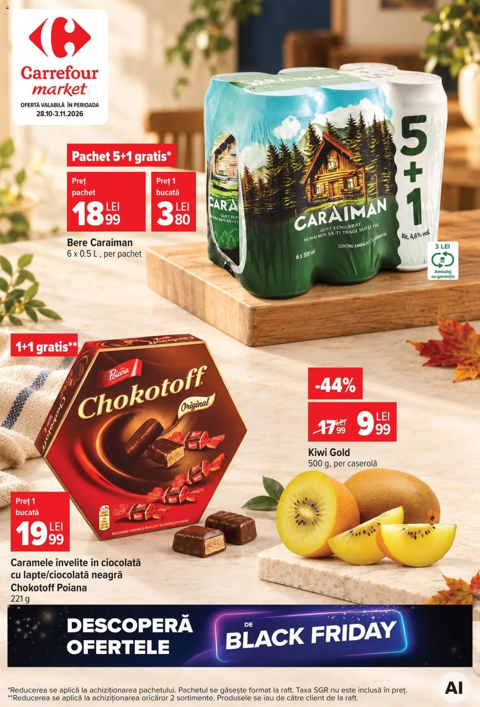 Noul catalog Carrefour – valabil de la 28.10.2026 | Pagină: 1