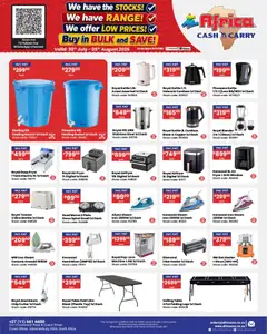 Africa Cash & Carry specials catalogue – valid from 30/07/2026 | Page: 32