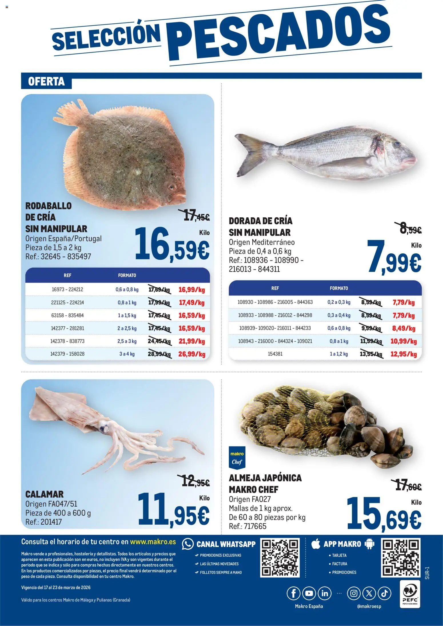 Makro Fresco Sur │ válido desde el 09.06.2026 | Página: 4 | Productos: Peso