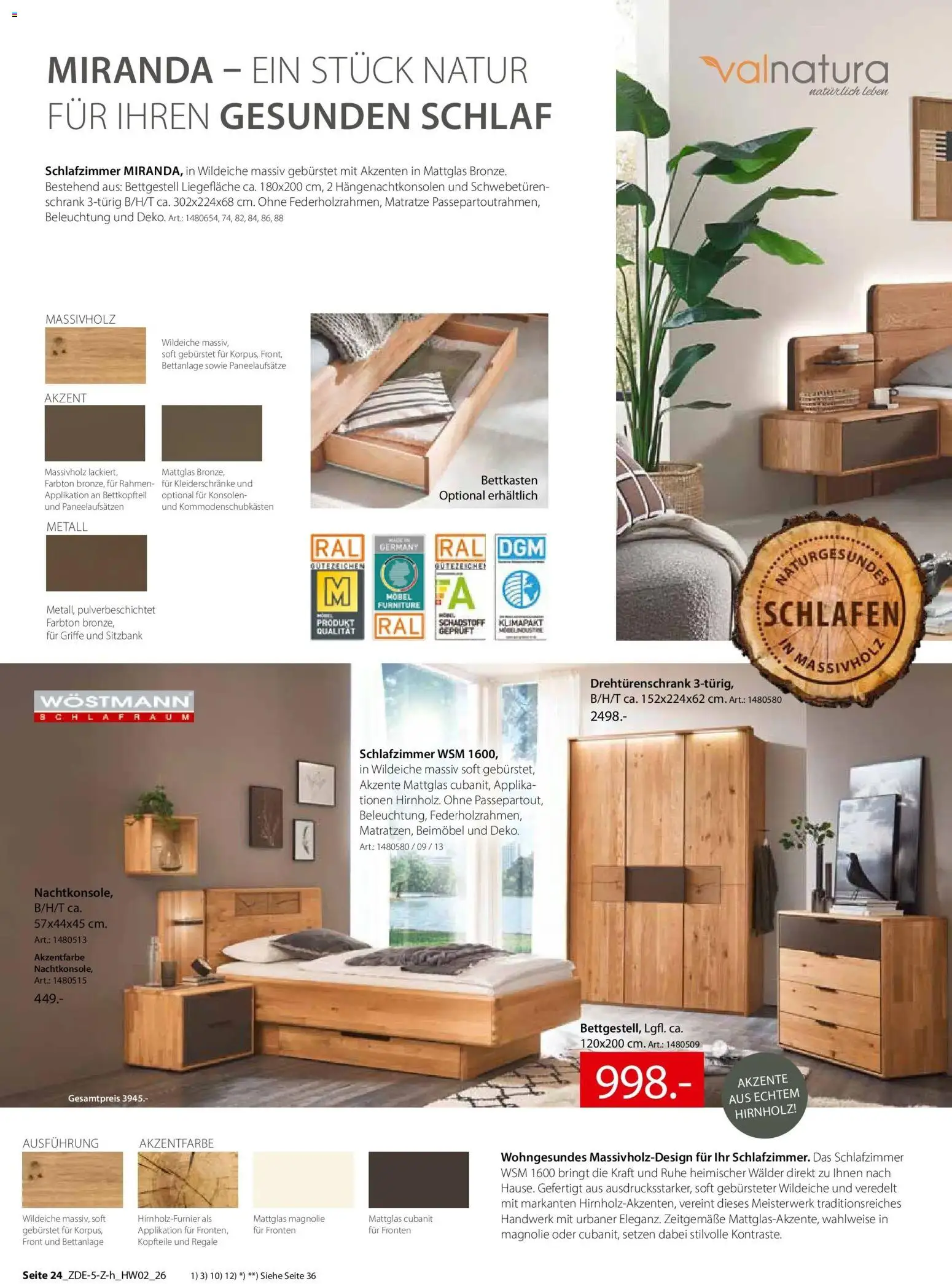 Zurbrüggen - Zurbrüggen: Ihr Einrichtungshaus der Extraklasse (ab 07.09.2026) zum Blättern | Seite: 38 | Produkte: Hobel, Sitzbank, Drehtürenschrank, Schrank