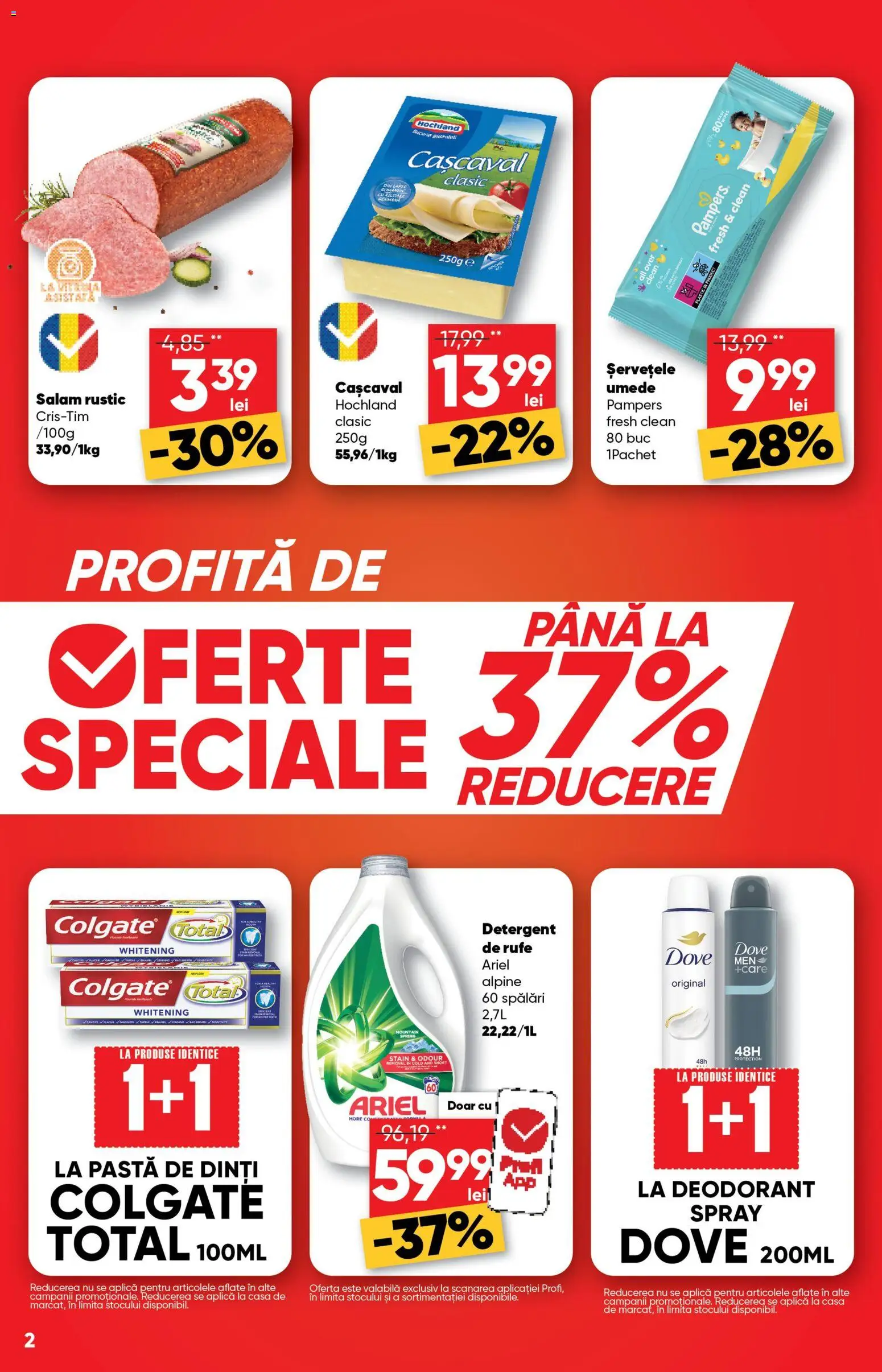 Noul catalog Profi – valabil de la 10.06.2026 | Pagină: 2 | Produse: Pomelo, Cașcaval, Salam, Deodorant