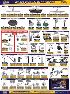 Laduma Hardware specials catalogue – valid from 01.04.2026 | Page: 7 | Products: Mixer, Bath, Shower, Silicone