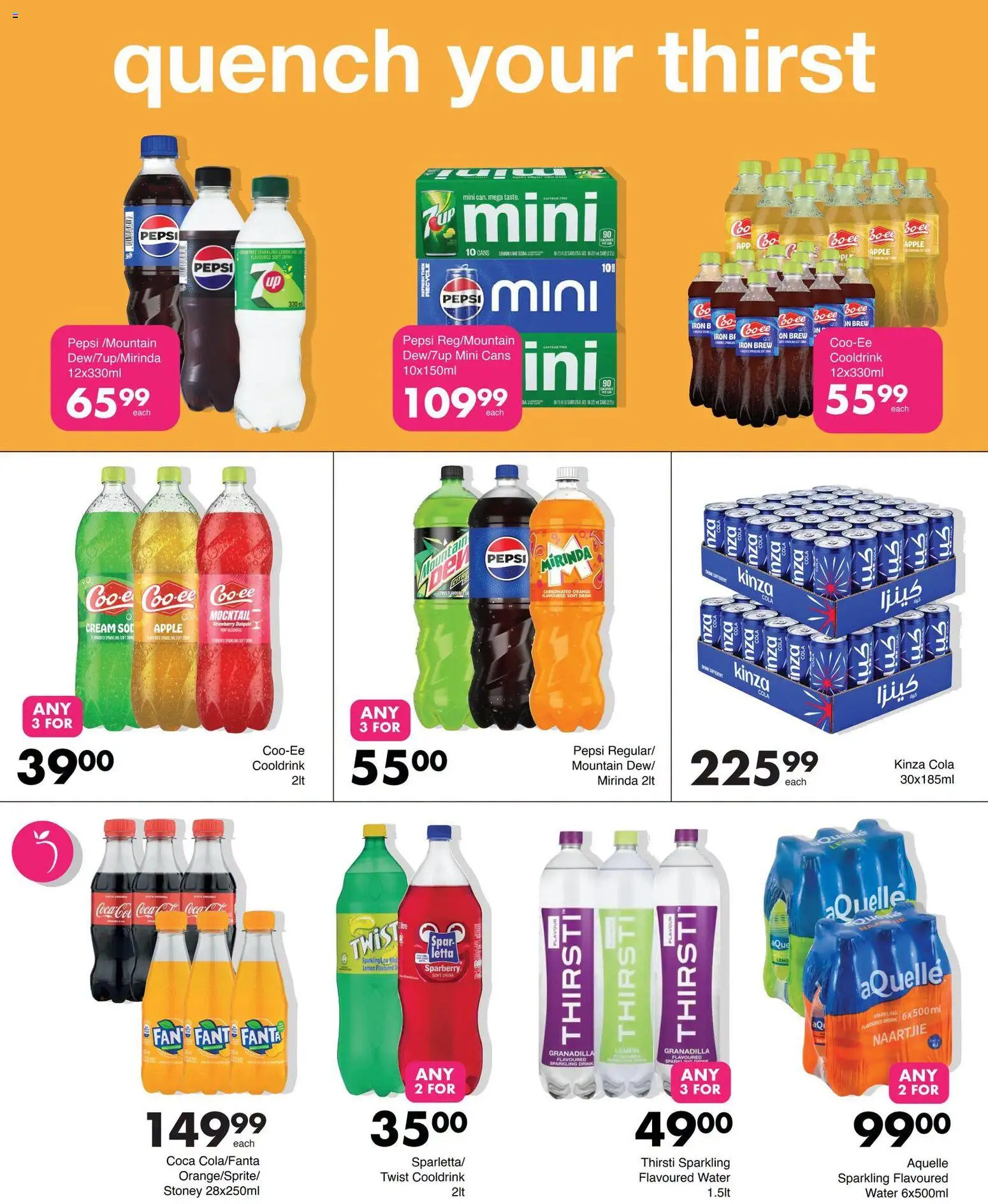 New Save catalogue – valid from 07/09/2026 | Page: 16 | Products: Iron, Fanta, Cream, Water
