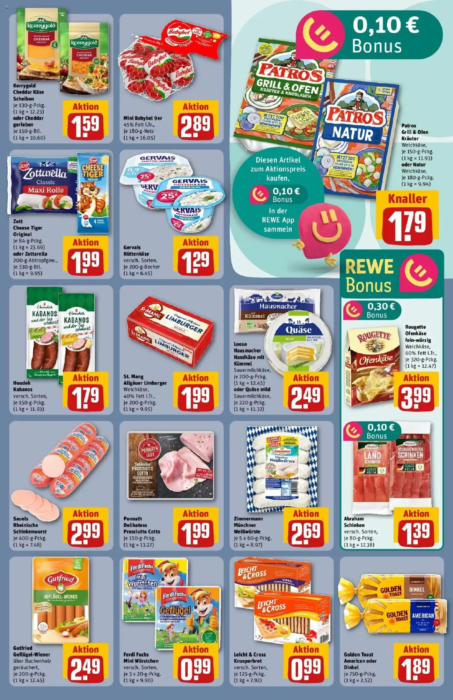Rewe Prospekt Nideggen – gültig ab 17.05.2026 | Seite: 13 | Produkte: Grill, Toast, Knoblauch, Schinken