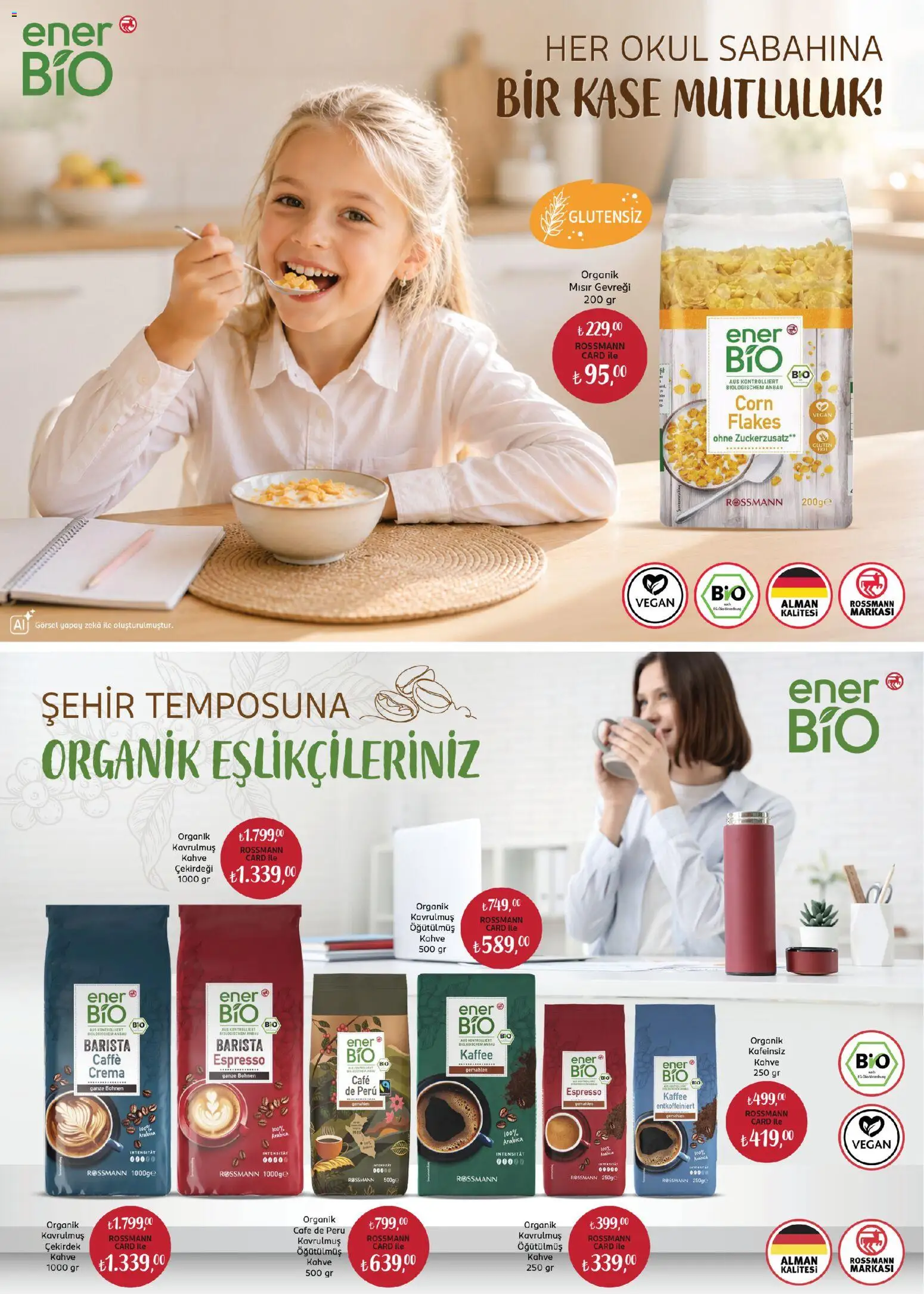 Rossmann - Back to School Kataloğu - 28 Ağustos 2026 tarihinden itibaren geçerlidir | Sayfa: 10 | Ürünler: Kaşe, Kahve, Mısır gevreği, Mısır
