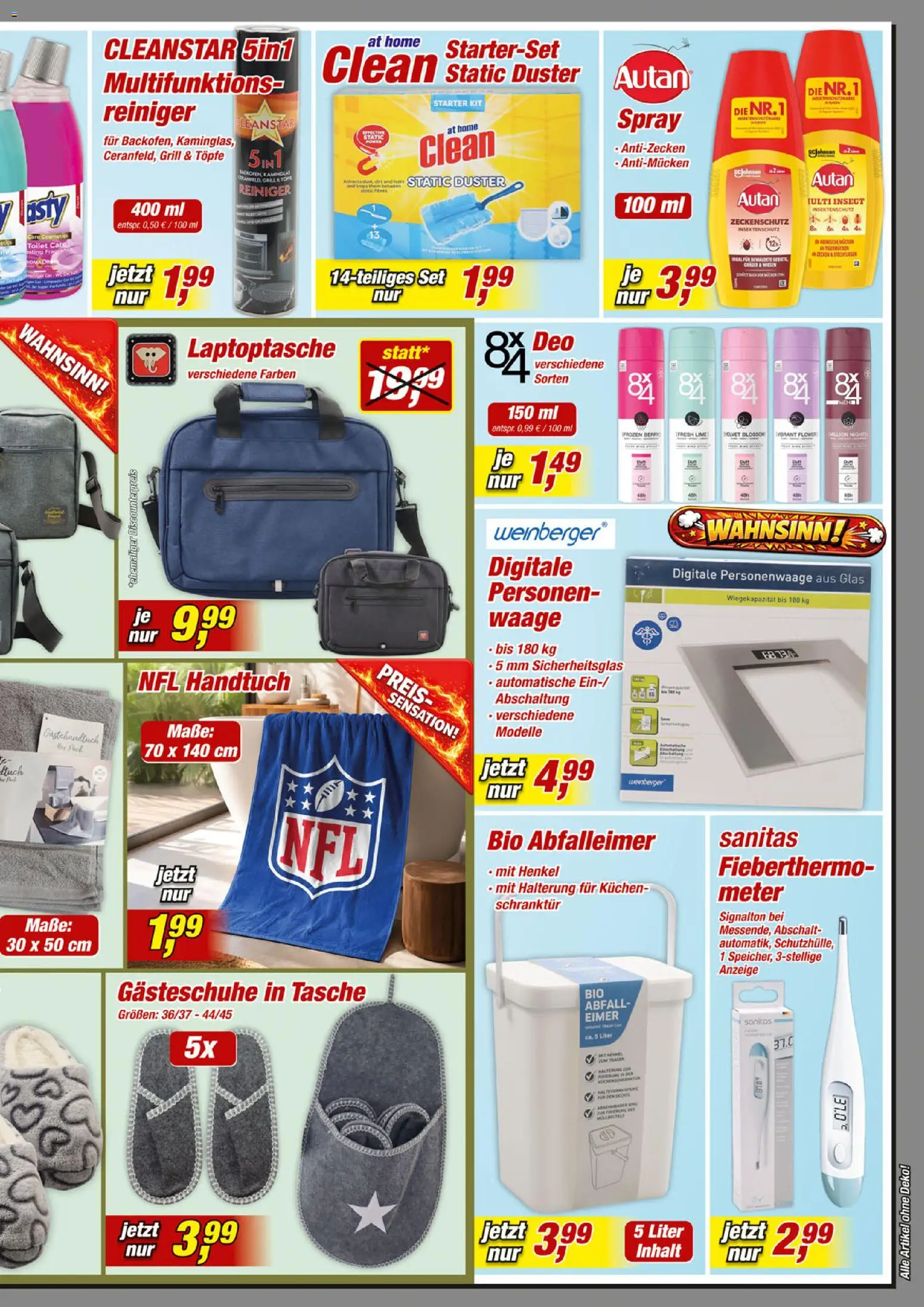 Posten Börse Prospekt – gültig ab 19.07.2026 | Seite: 3 | Produkte: Tasche, Grill, Personenwaage, Abfalleimer