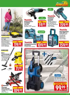 HERKULES Bau & Garten ab 03.08.2026 gültig | Seite: 9 | Produkte: USB, Hochdruckreiniger, Radio