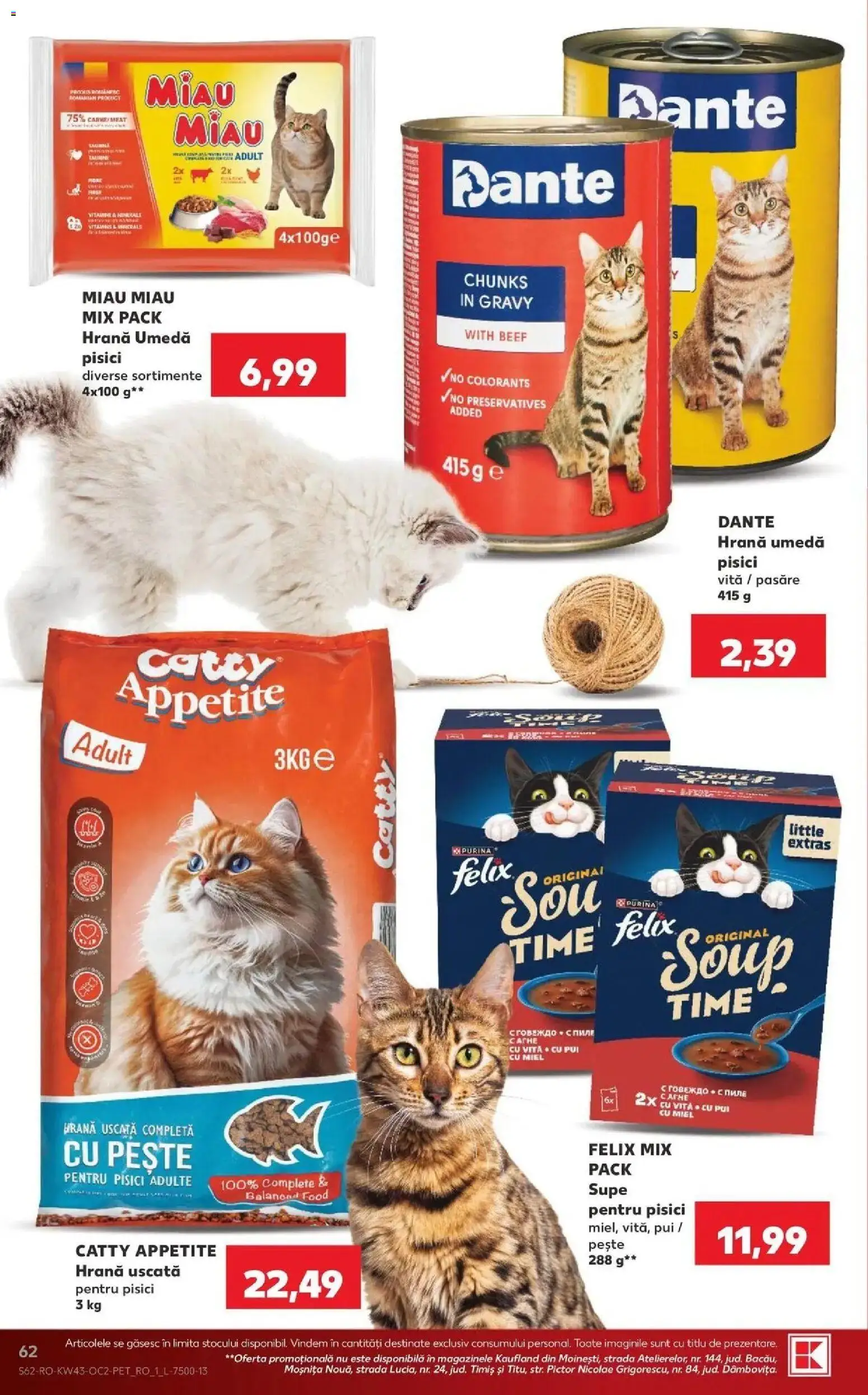 Kaufland Viseu de Sus 21.10.2026 - Revista si Oferta | Pagină: 62 | Produse: Vită, Pui, Miel, Pește