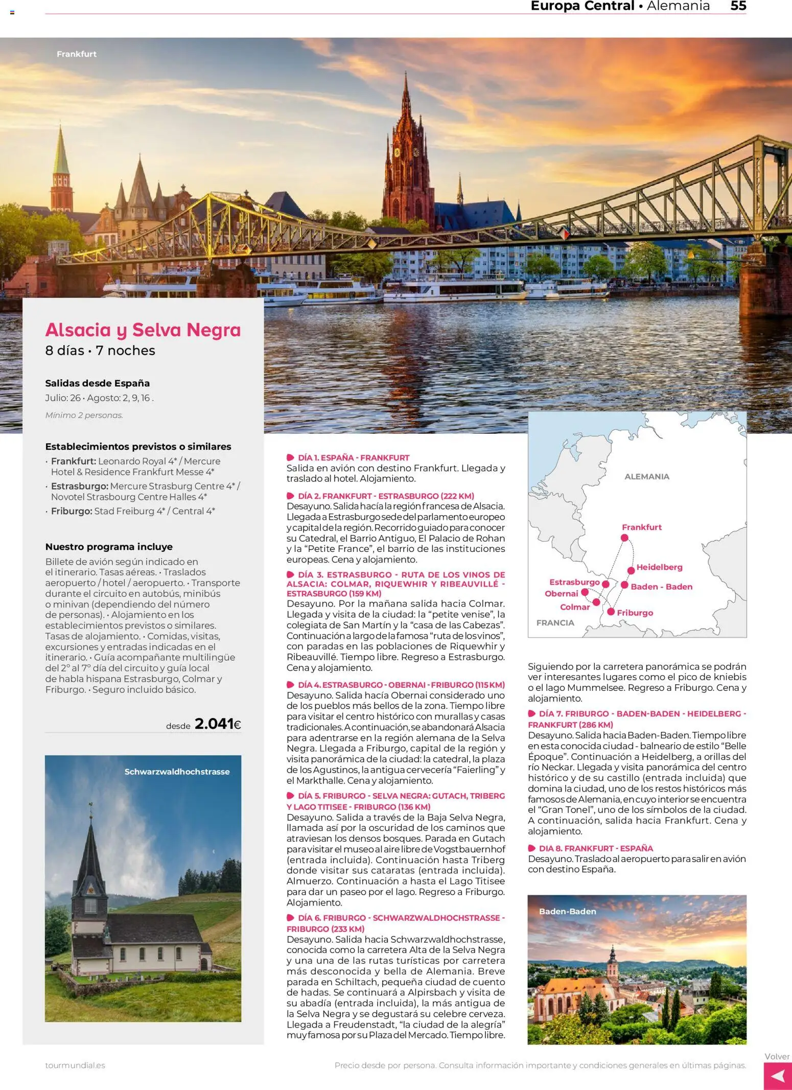 Viajes El Corte Inglés Europa │ válido desde el 01.01.2026 | Página: 55