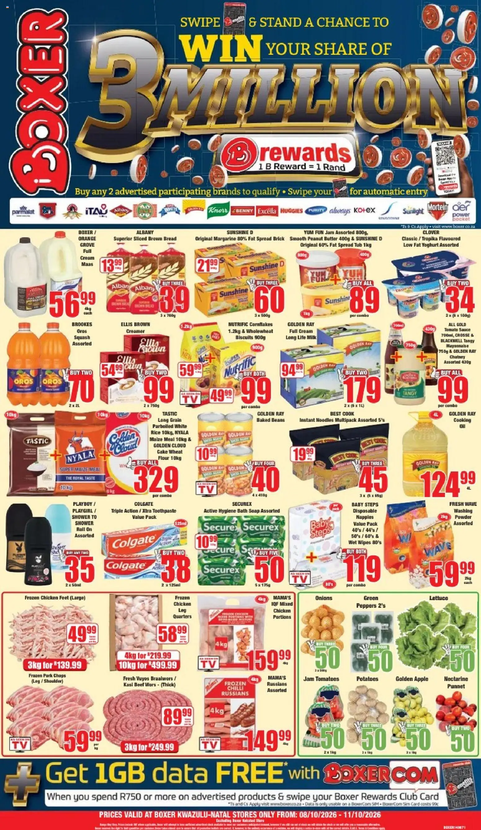 New Boxer catalogue – valid from 08/10/2026 | Page: 1 | Products: Jam, Chutney, Yoghurt, Peanut butter