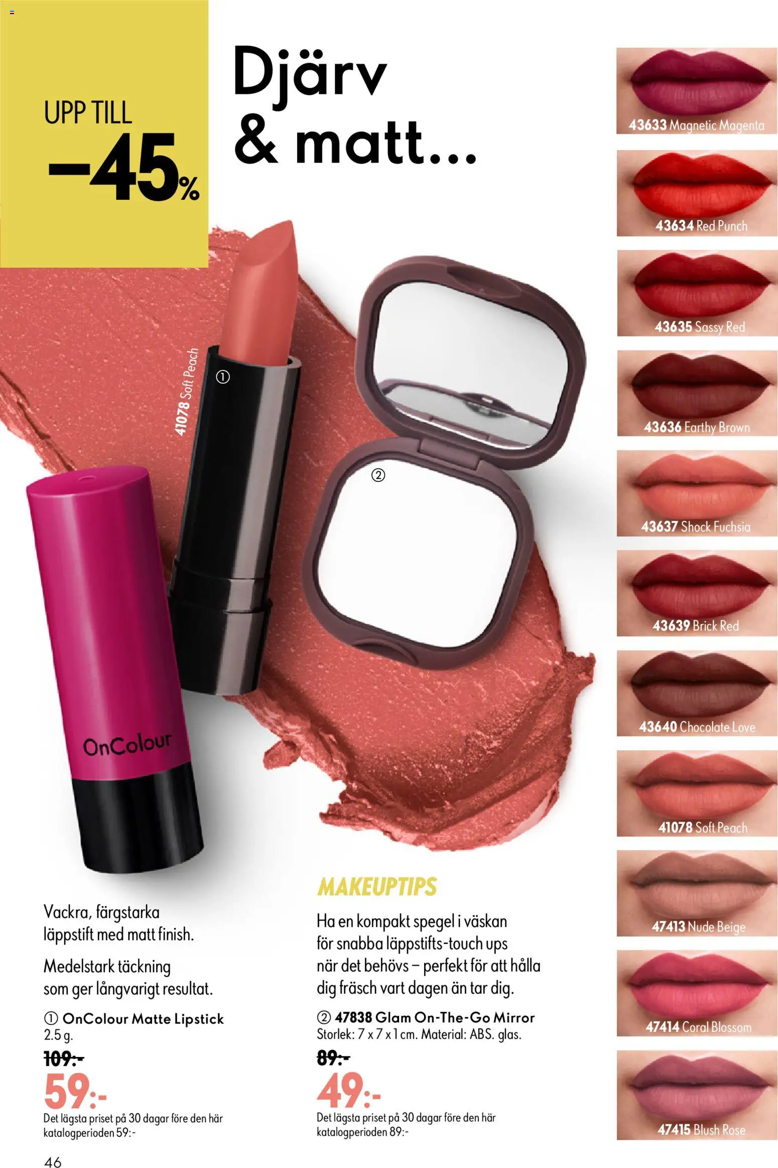 Oriflame reklamblad aktuell från 05/08/2026 | Sida: 46