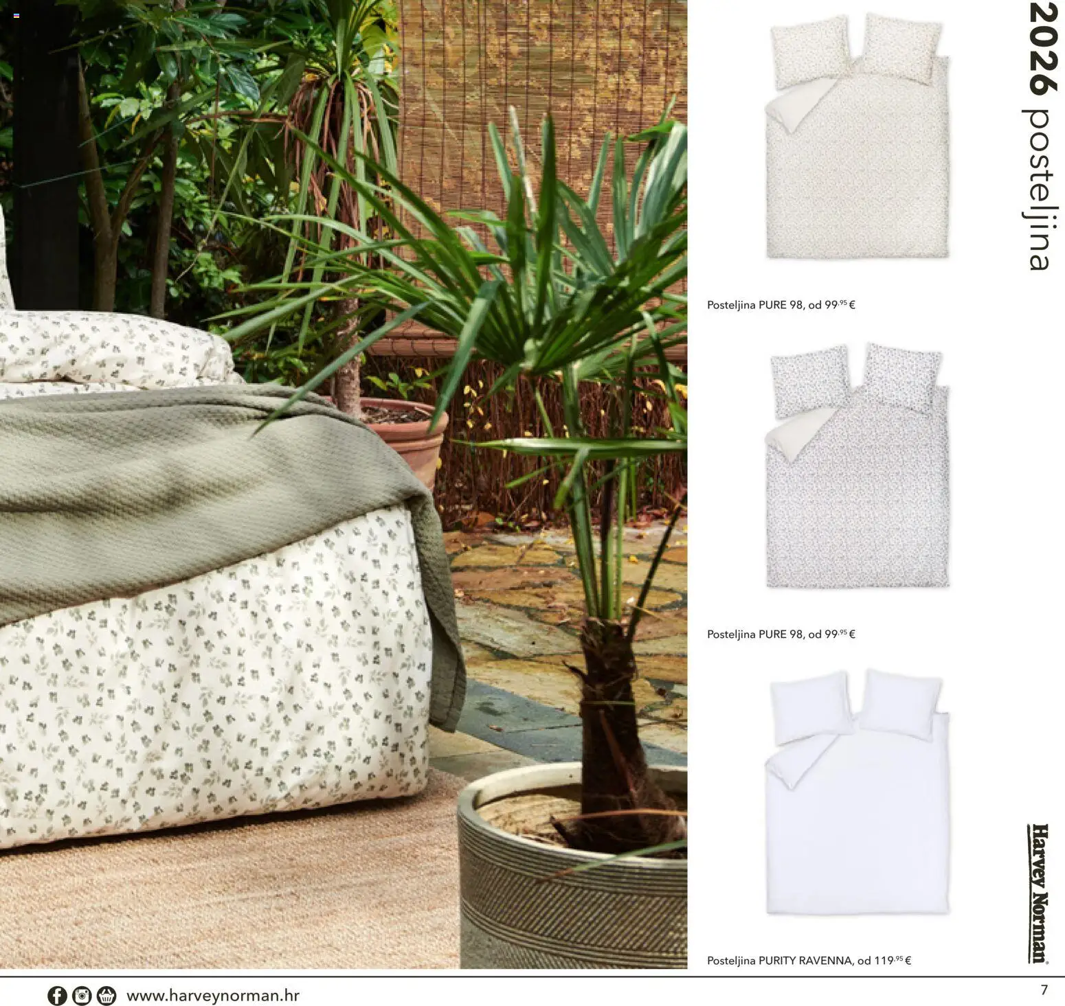 Harvey Norman katalog | vrijedi od 05.06.2026 | Stranica: 7 | Proizvodi: Posteljina