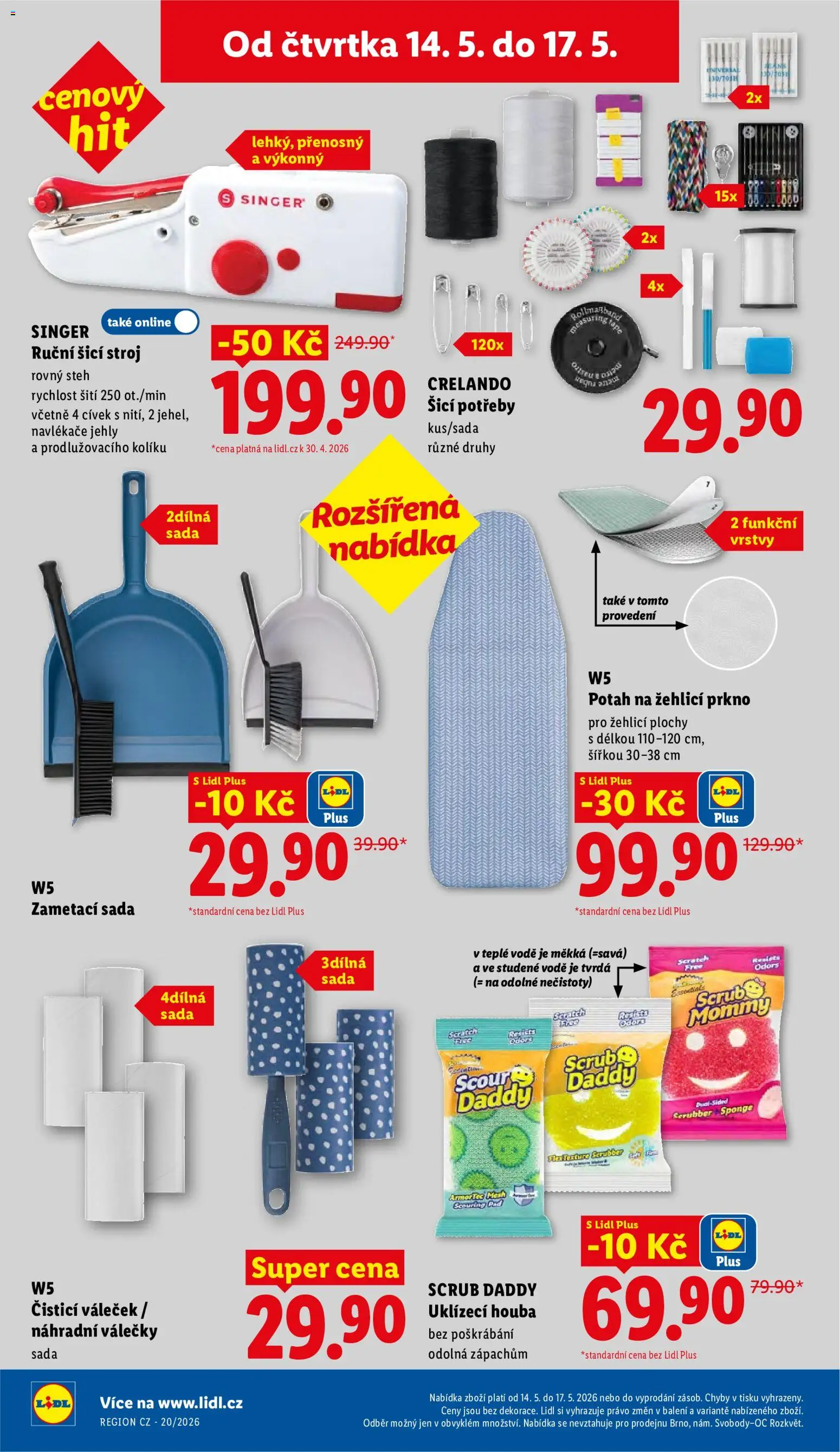 Lidl leták - Spotřební zboží od 11.05.2026 | Strana: 20