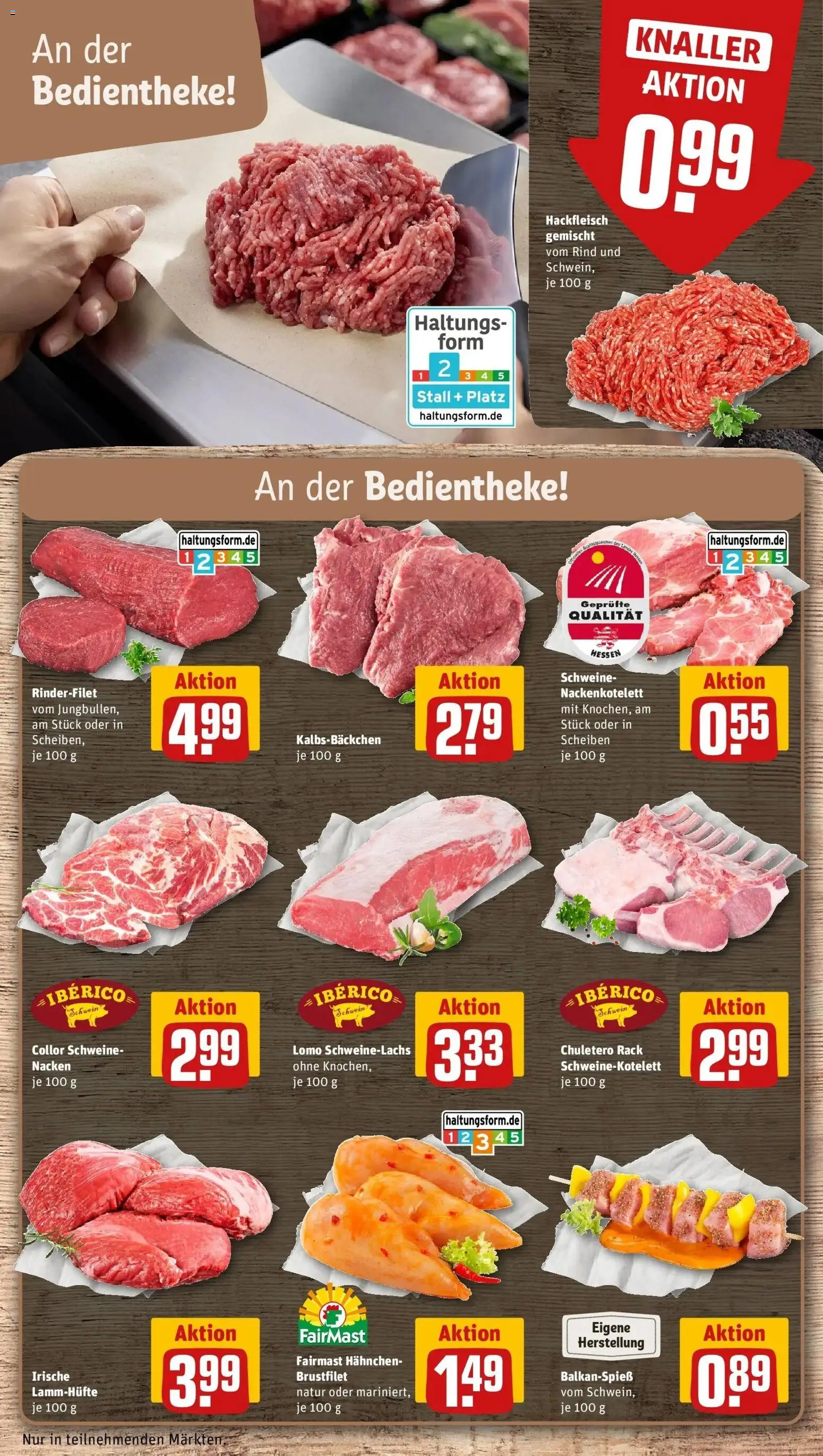 Rewe Prospekt Erndtebrück	 – gültig ab 10.05.2026 | Seite: 12 | Produkte: Hahnchen, Rinderfilet, Hackfleisch