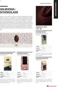 Transgourmet Cook Look-Book ab 08.04.2026 gültig | Seite: 149 | Produkte: Vase, Schokolade