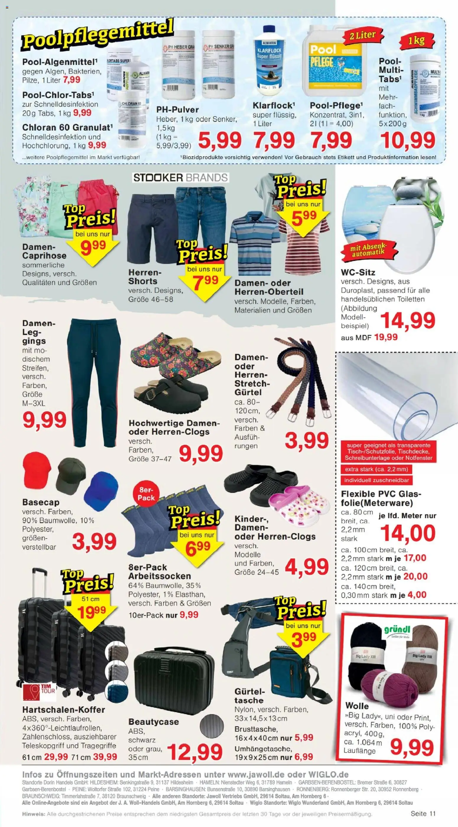 Jawoll Prospekt – gültig ab 18.05.2026 | Seite: 15 | Produkte: Tasche, Caprihose, Gürtel