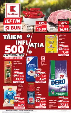 Ofertele Kaufland valabile de la 10.06.2026