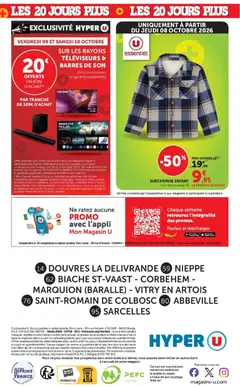 Hyper U - Prévisualisation de Hyper U catalogue valide à partir de 06/10/2026 | Page: 48 | Produits: Store, Impression