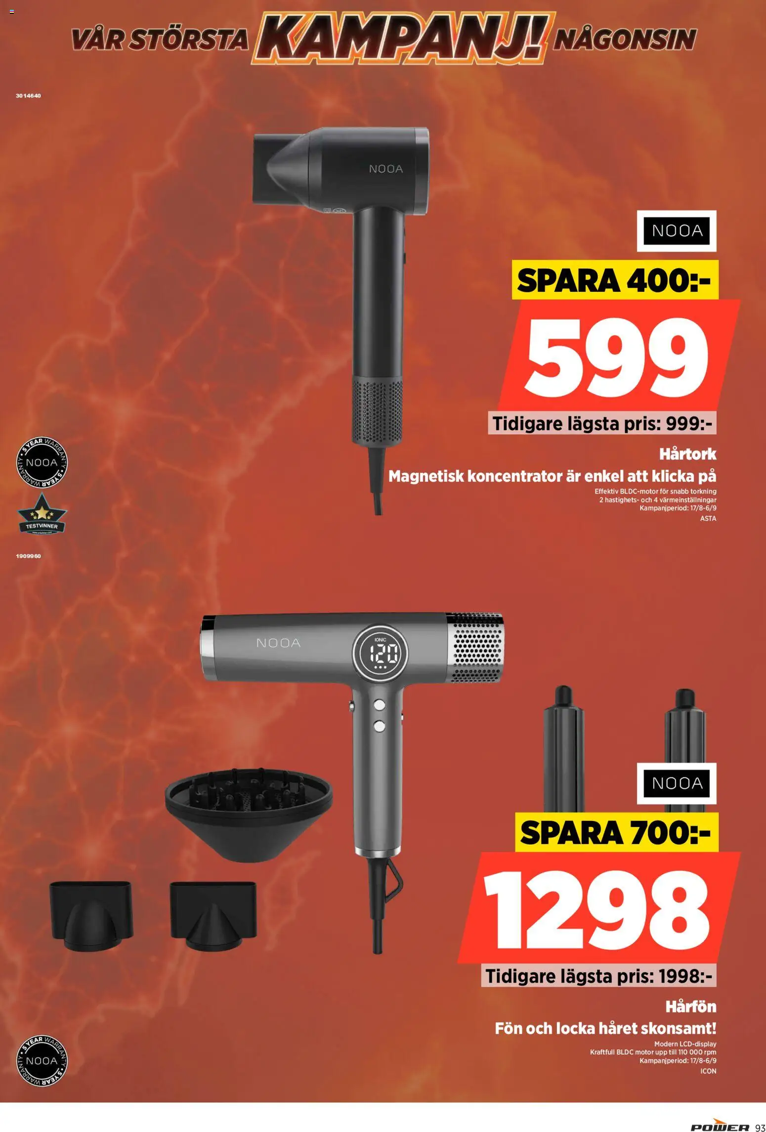 Power reklamblad aktuell från 17/08/2026 | Sida: 93