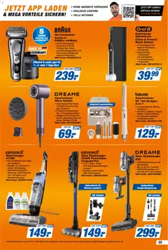 Expert Prospekt ab 04.09.2026 gültig | Seite: 5 | Produkte: Staubsauger, Haartrockner, Finish, Zahnbürste
