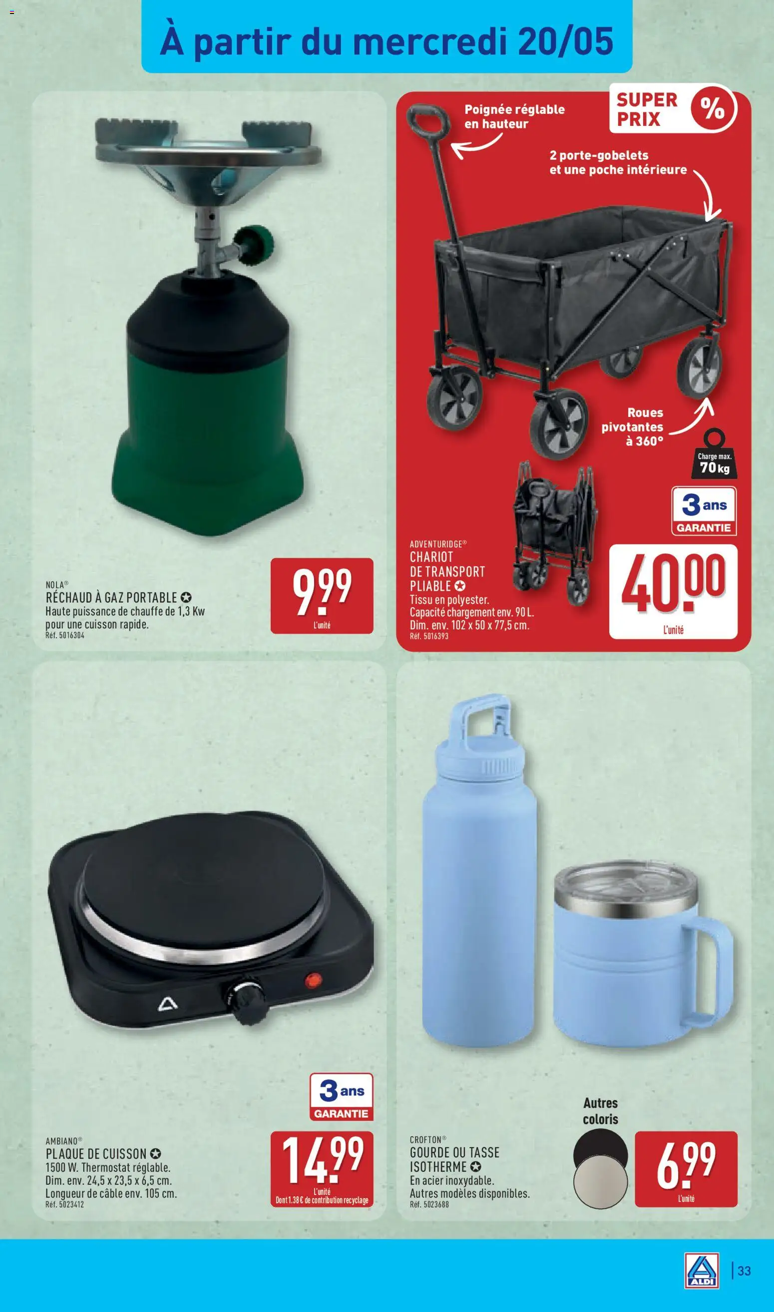 {H1} | Page: 35 | Produits: Câble, Plaque de cuisson, Gourde, Portable