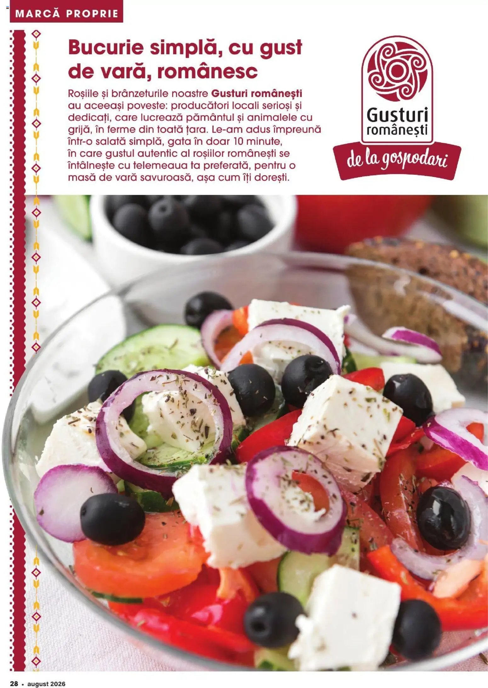 Noul catalog Mega Image – valabil de la 30.07.2026 | Pagină: 28 | Produse: Masă, Salată