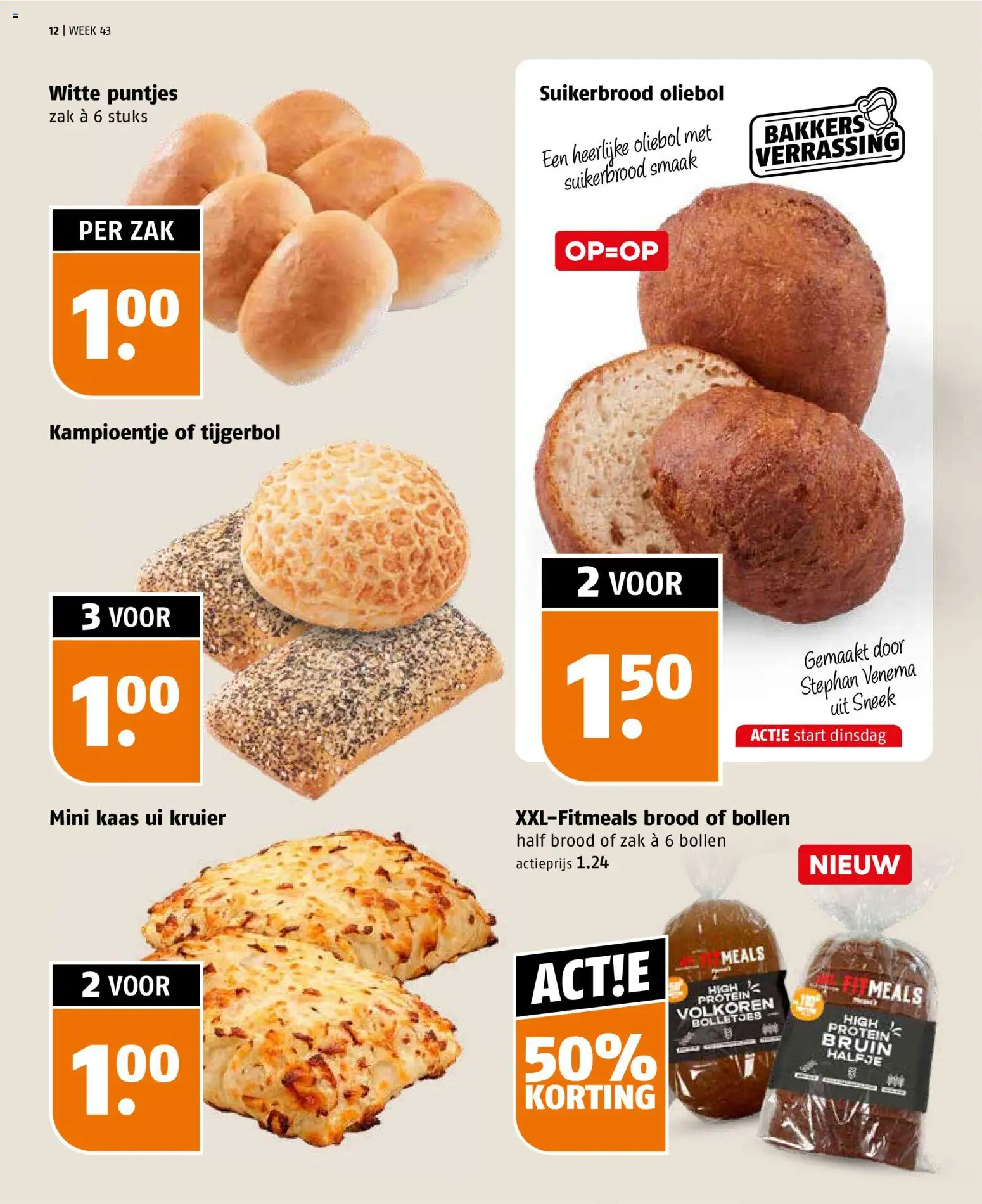 {H1} | Pagina: 12 | Producten: Ui, Kaas, Zak, Bolletjes