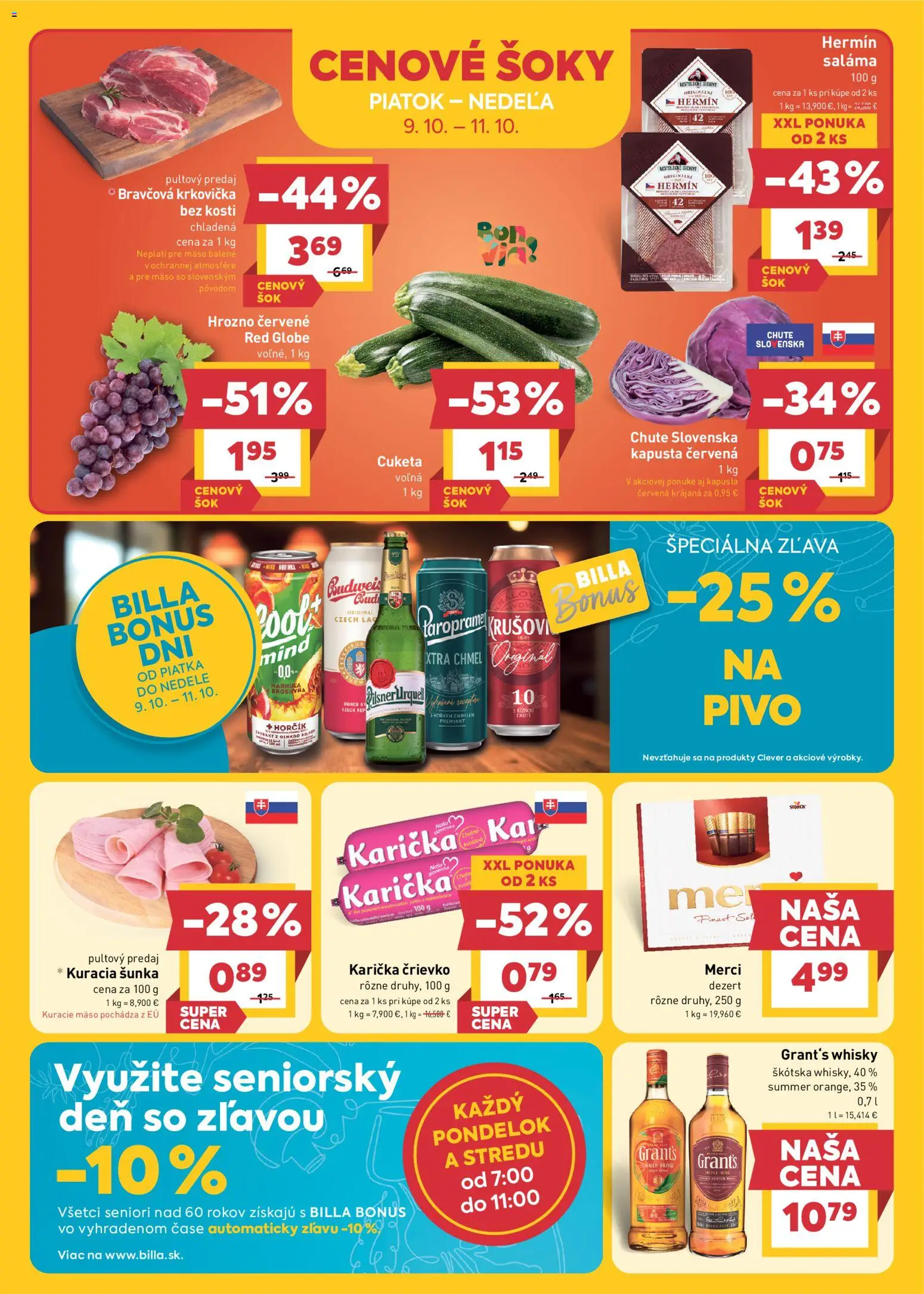 Nové Billa akcie – leták je platný od 07.10.2026 | Strana: 20