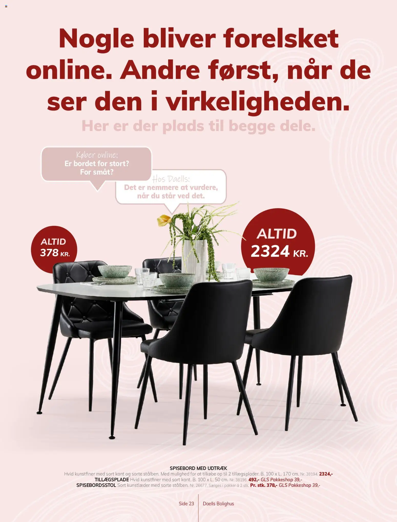 Daells Bolighus tilbudsavis – gyldig fra 29/07/2026 | Side: 23
