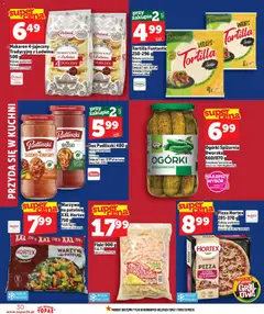 Pogląd oferty "Topaz gazetka" - ważna od 14.05.2026 | Strona: 30 | Produkty: Tortilla, Patelnie, Ogórki, Warzywa