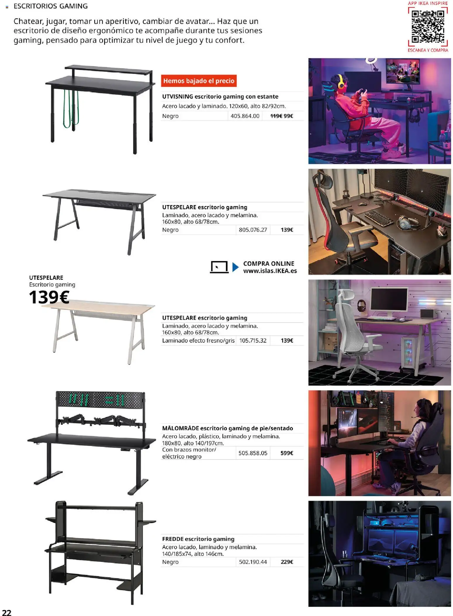 Catálogo IKEA Oficina en casa │ válido desde el 01.02.2026 | Página: 22 | Productos: Té, Estante
