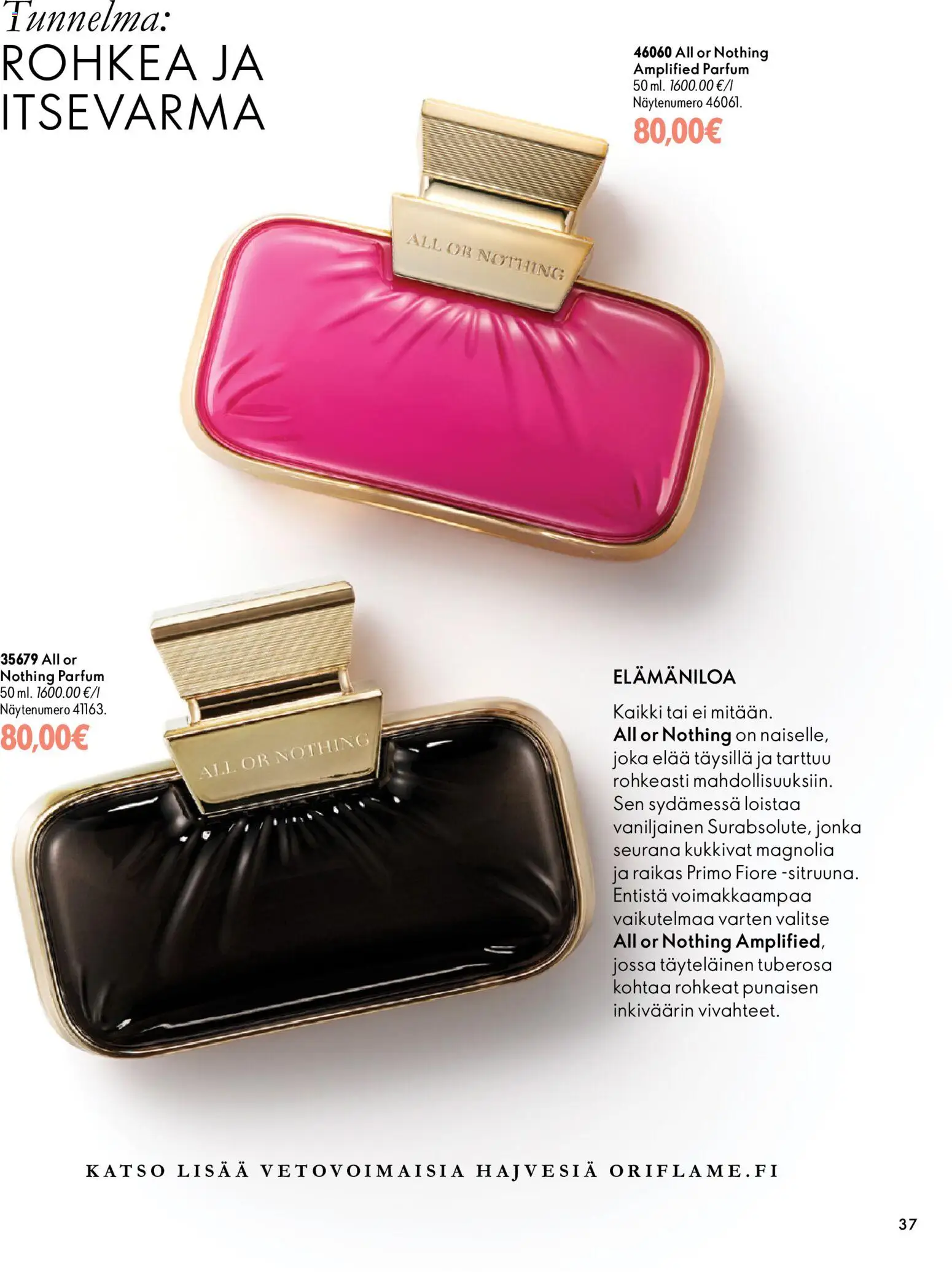 Oriflame tarjoukset – voimassa 18/11/2026 alkaen | Sivu: 37