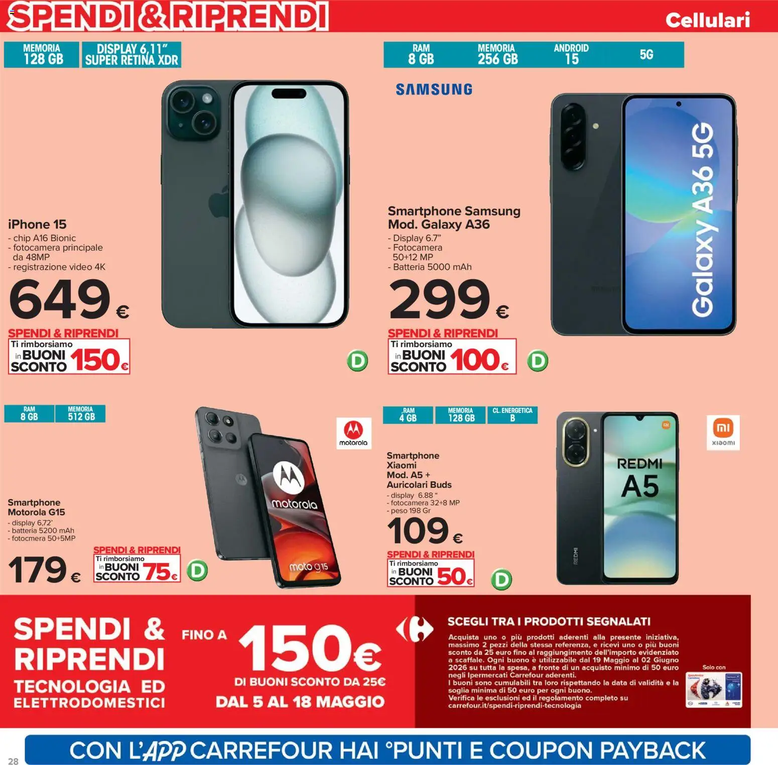 Volantino Carrefour del 05.05.2026 | Pagina: 28