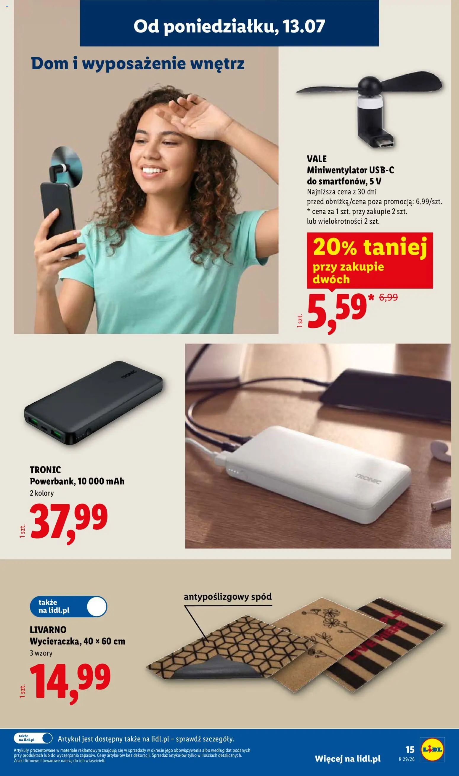 Lidl Katalog od 13.07.2026 | Strona: 15 | Produkty: USB