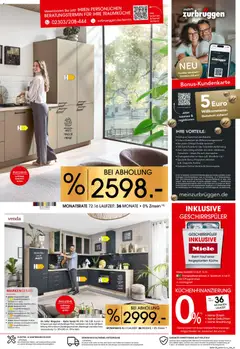 Zurbrüggen Küchen für Ihr Zuhause ab 25.07.2026 gültig | Seite: 3 | Produkte: Miele, Geschirrspüler, Küche, BH
