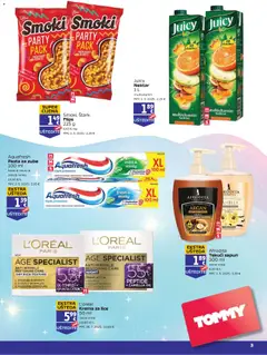 Tommy Katalog - Pregled kataloga iz trgovine Tommy, vrijedi od 17.09.2026 | Stranica: 3 | Proizvodi: Flips, Krema za lice, Pasta za zube, Multivitamin