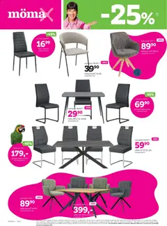 Mömax katalog akcije – veljaven od 17.08.2026 | Stran: 2 | Izdelki: Naslanjač, Jedilna miza, Pohištvo, Stol