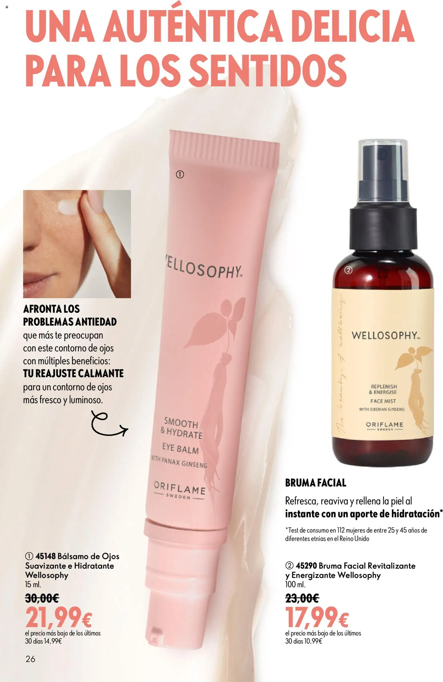 Oriflame - Catálogo Campaña 11 │ válido desde el 05/08/2026 | Página: 26 | Productos: Té, Suavizante